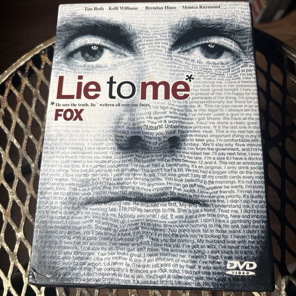 Lie to Me: The Complete Series (DVD) English Chinese Audio 20 Discs Seasons 1-3